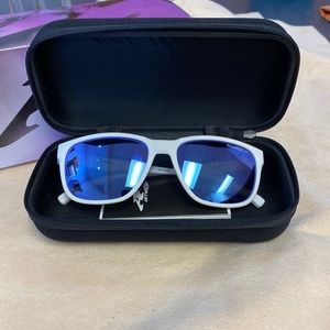 Arnette Men's Urca Polarized White Rectangle Sunglasses